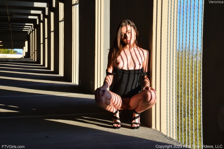 Veronica Church flashing