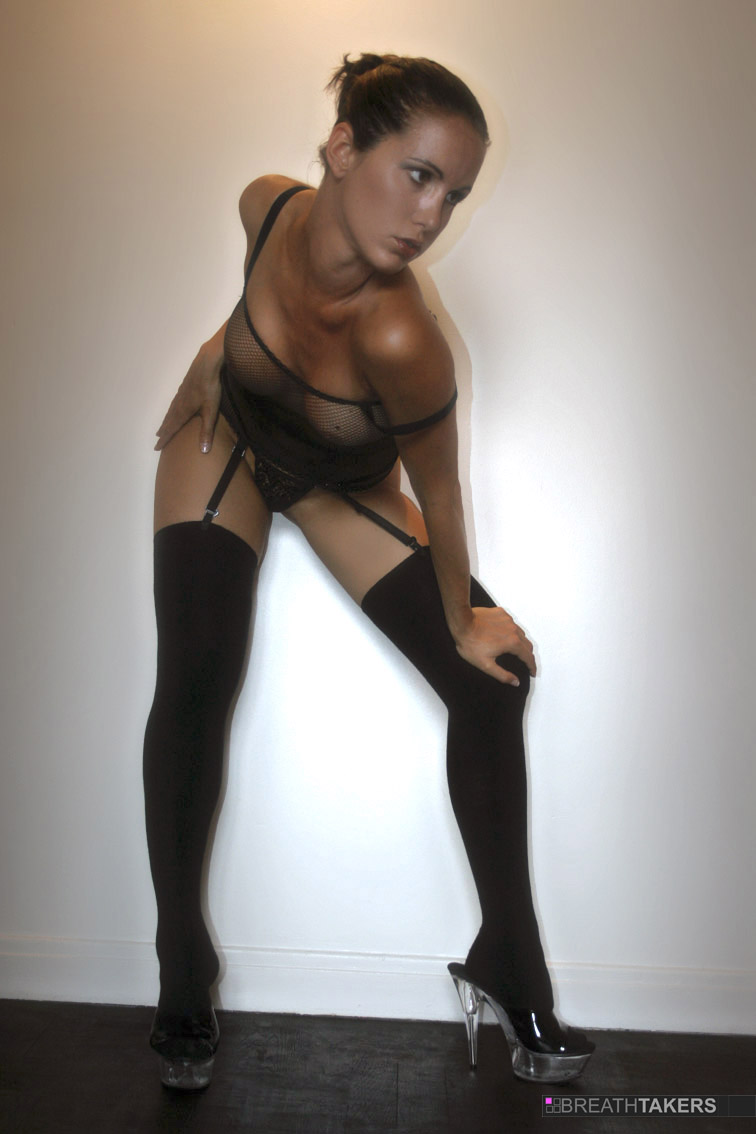Prisca in fishnet gallery