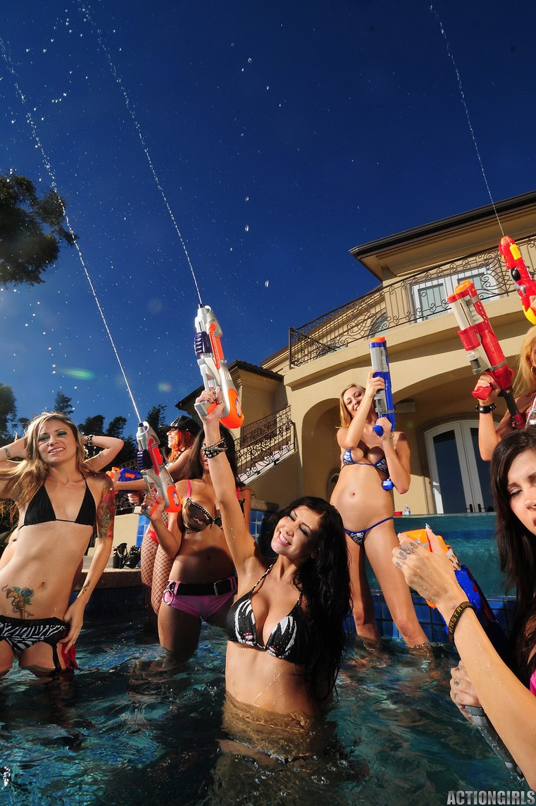 Water Gun Fight