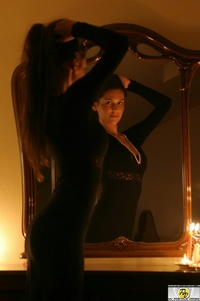 Ingrid Fire Mirror
