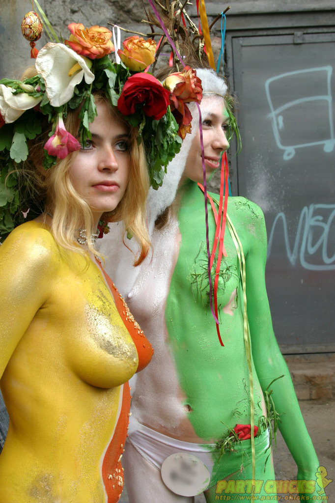 Topless Bodypaint Art Festival