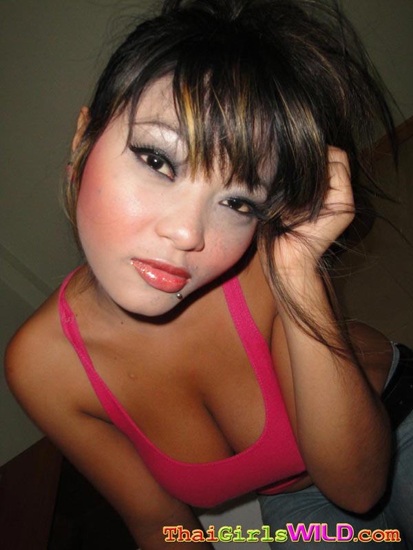 Busty thai girl fucks