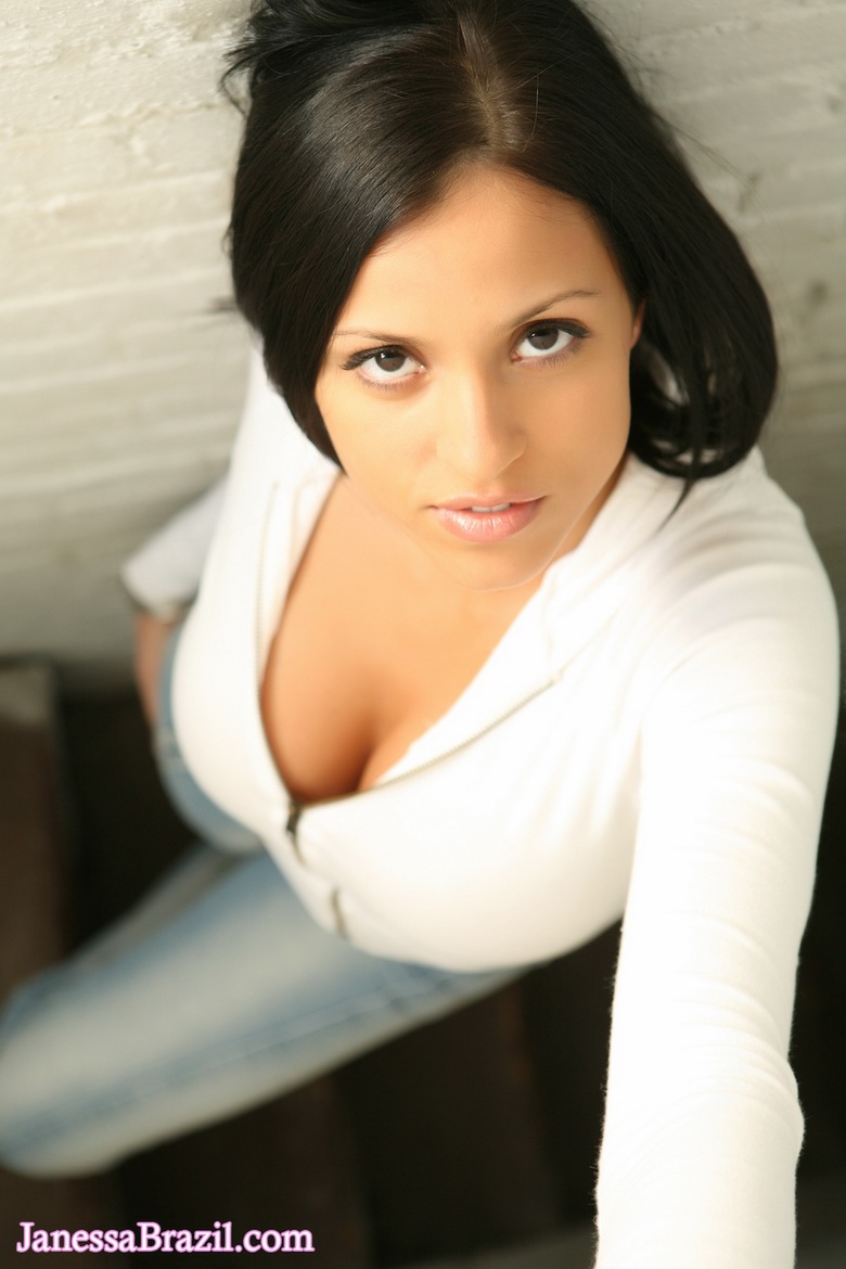 White Hoodie and Brazilian Jeans
