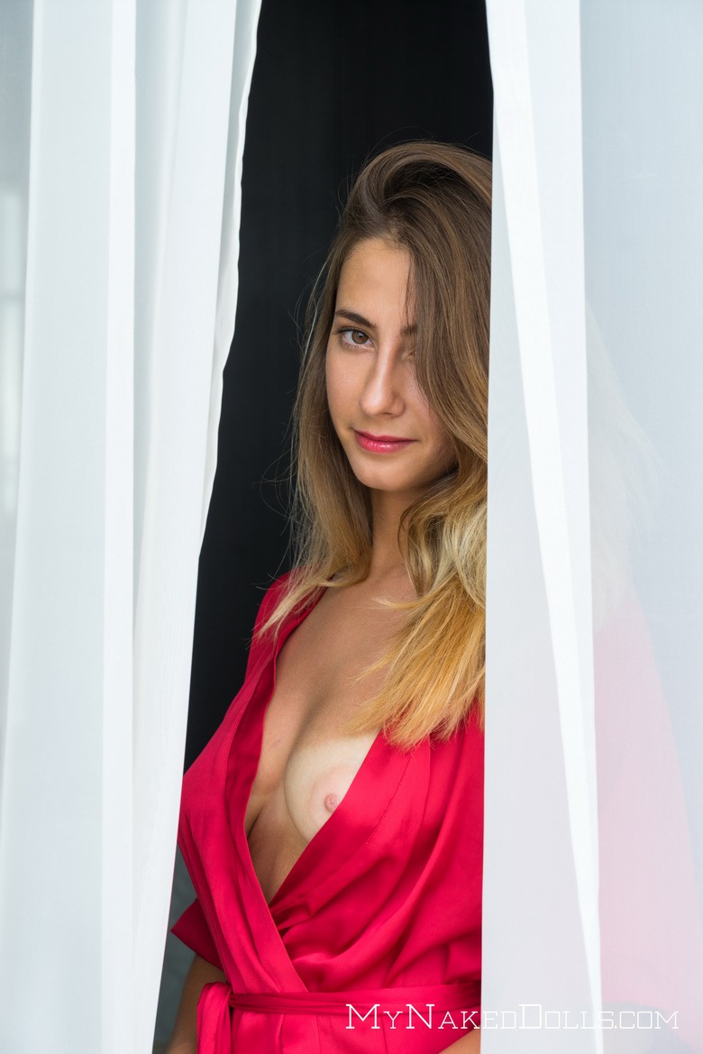 Tina by the window