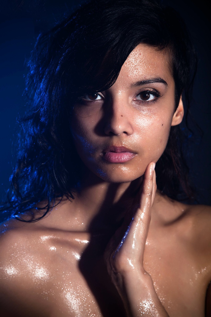 Busty Indian Babe with Brown Eyes