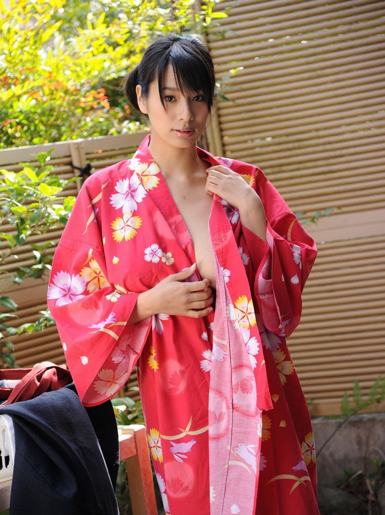 Raven Haired Asian Hana Haruna