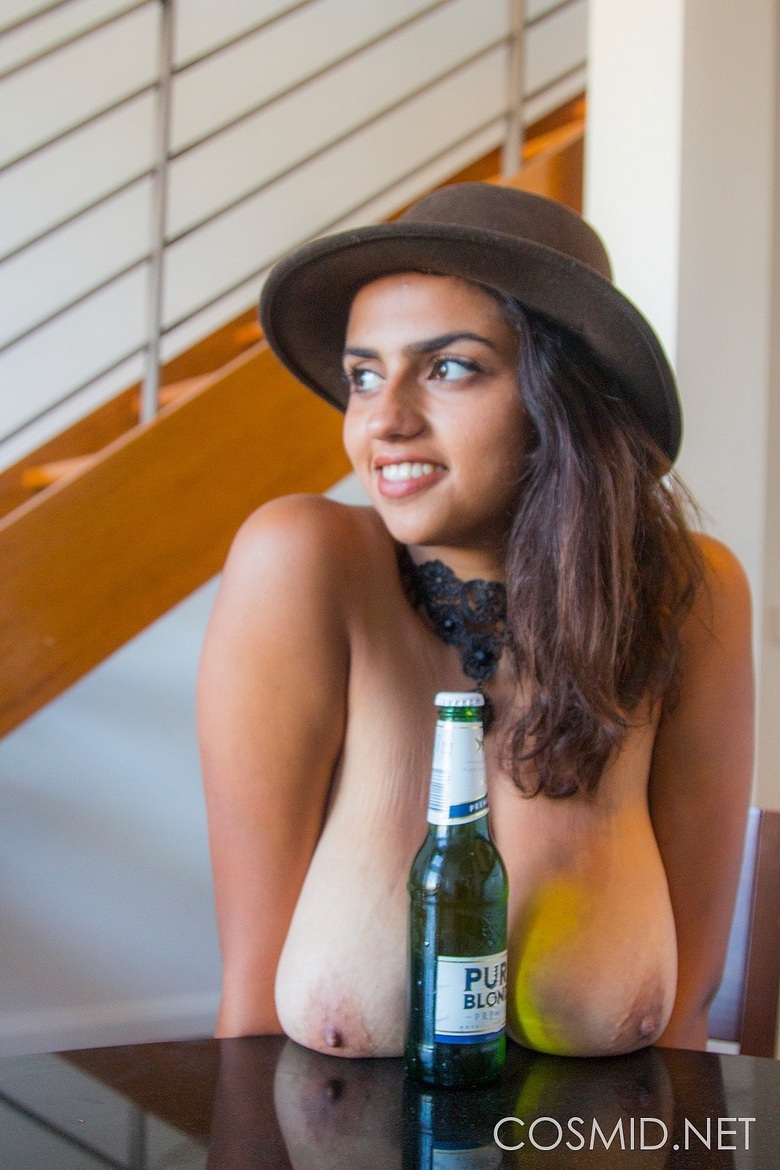 Lena Moore On The Balcony