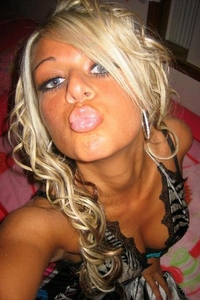 Busty blonde bombshells posing naked